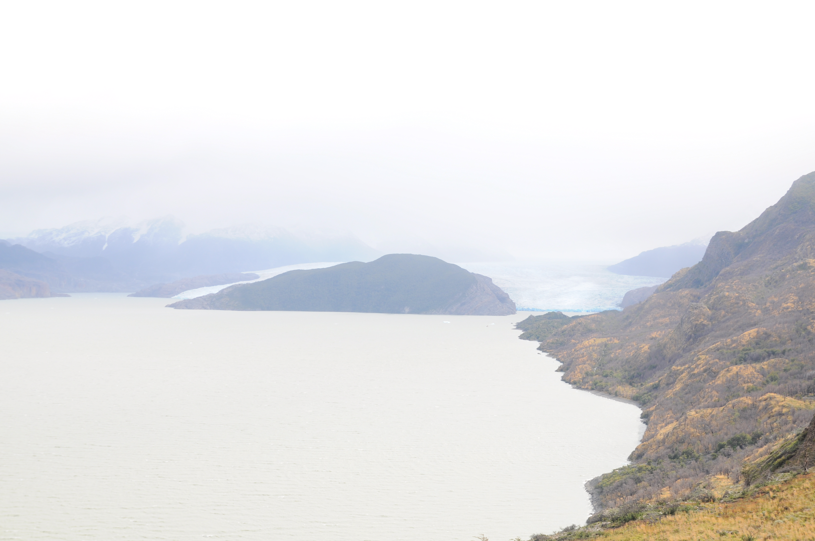 Glacier Grey in the Mist