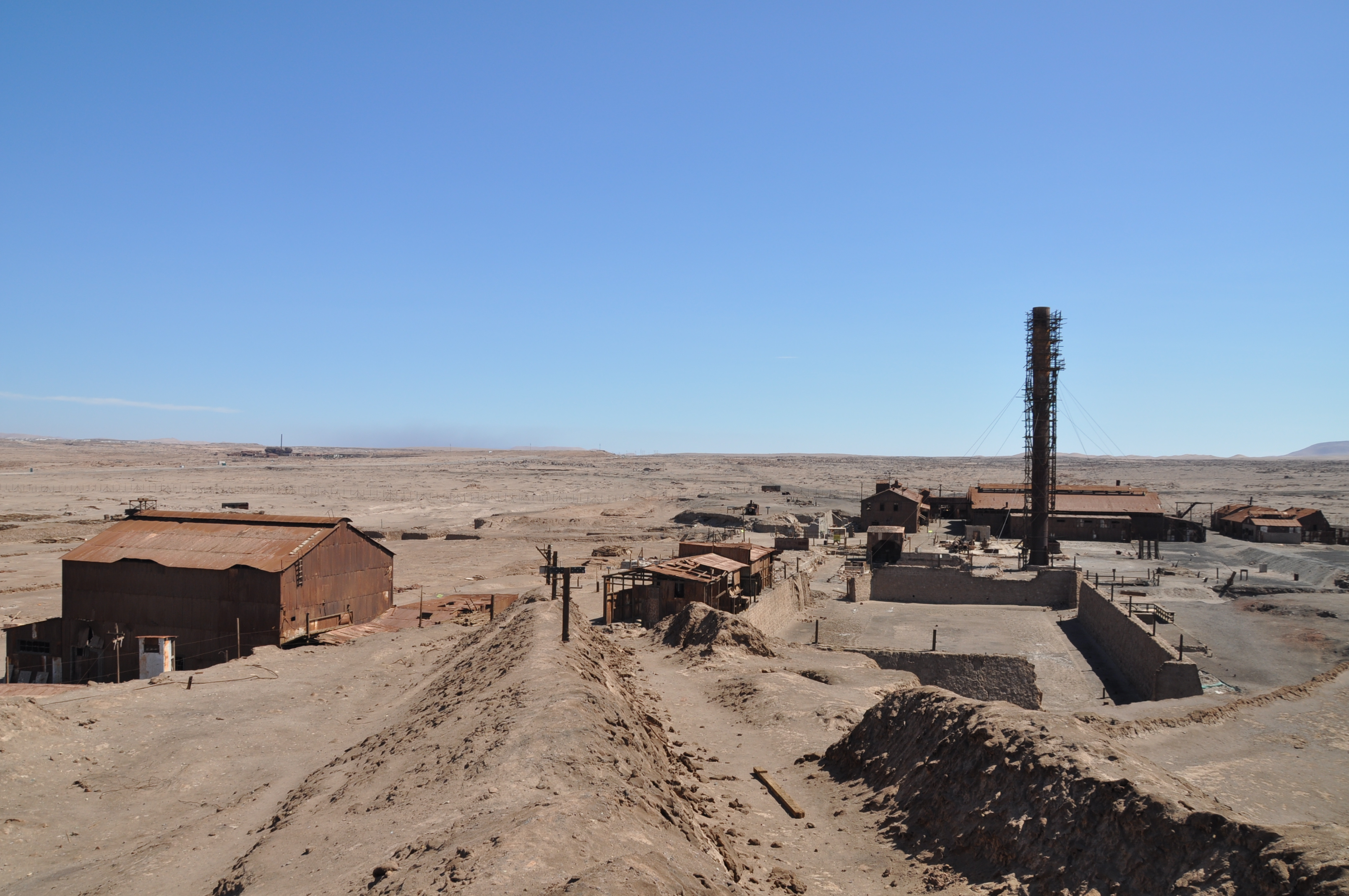 Humberstone: Electric Power Plant and Chimney