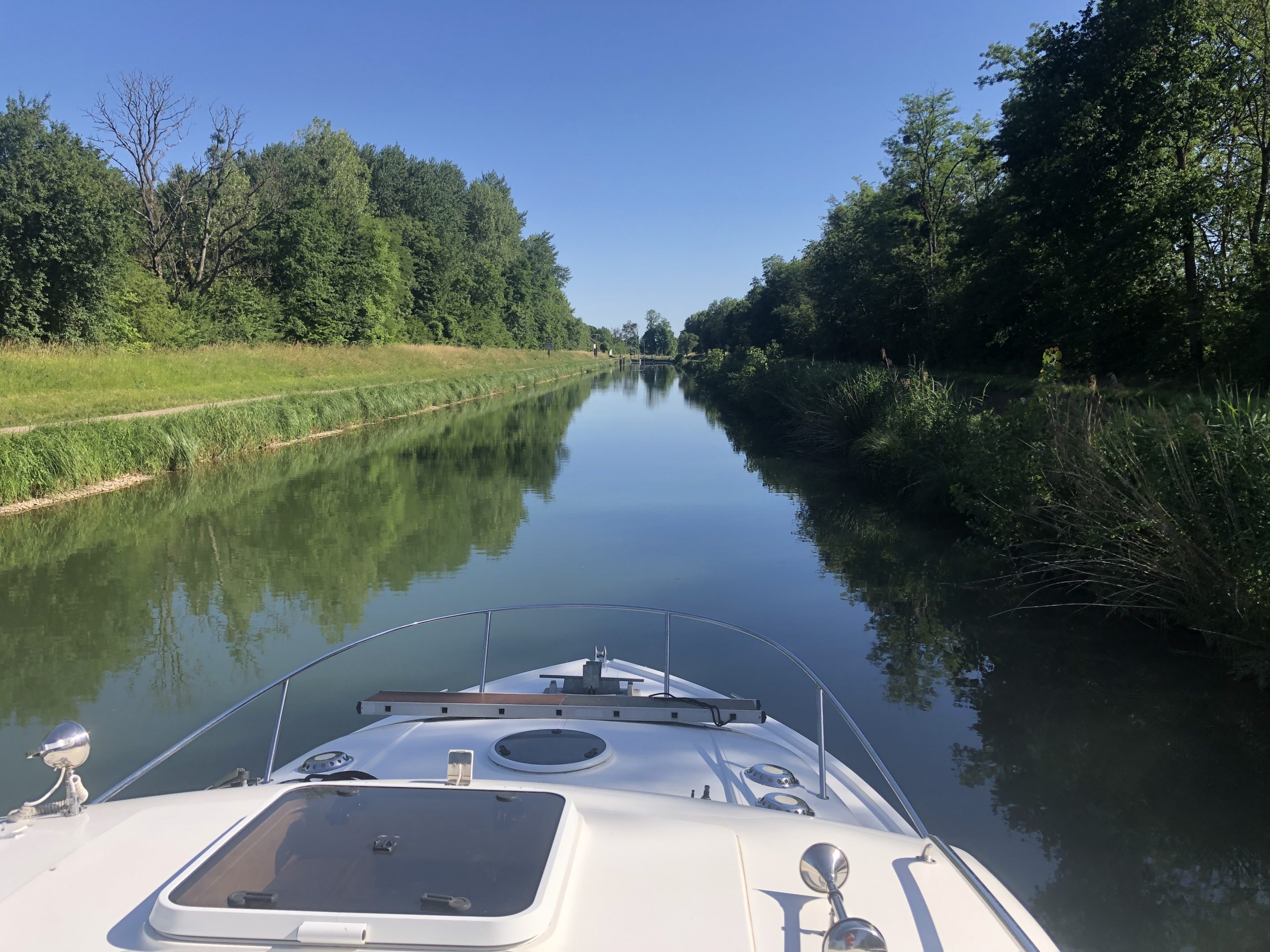 Following a canal